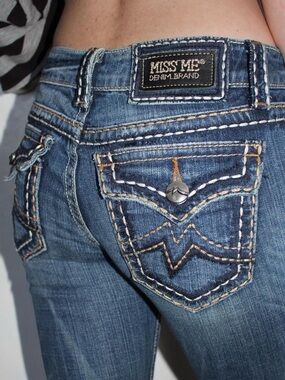 Miss Me Women's Blue Denim Jeans